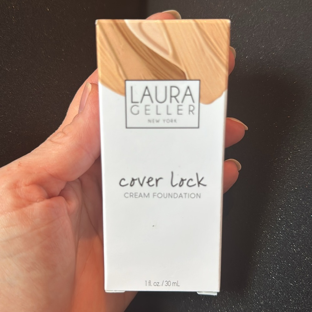 *NEW* LAURA GELLAR COVER LOCK CREAM FOUNDATION HONEY - Picture 2 of 4